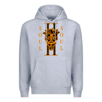 Heather Grey soul ii Premium Hoodie - artisFamous