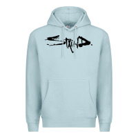 Blue Mist staind Premium Hoodie - artisFamous
