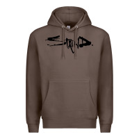 Coffee staind Premium Hoodie - artisFamous