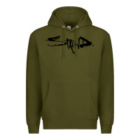 Army Green staind Premium Hoodie - artisFamous