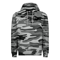 Slate Camo staind Premium Hoodie - artisFamous