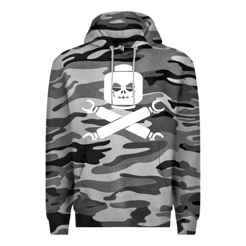 Block Face Pirate Premium Hoodie by artisFamous | Teevron