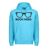 Ocean Blue book nerd Premium Hoodie - artisFamous