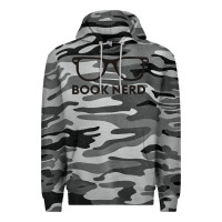 Slate Camo book nerd Premium Hoodie - artisFamous