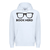 White book nerd Premium Hoodie - artisFamous