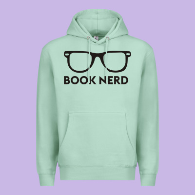 Book Nerd Premium Hoodie Designed By Artisfamous