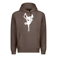 Coffee breakdancer Premium Hoodie - artisFamous