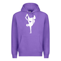 Purple breakdancer Premium Hoodie - artisFamous