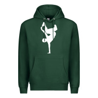 Sports Green breakdancer Premium Hoodie - artisFamous