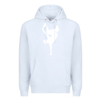 White breakdancer Premium Hoodie - artisFamous