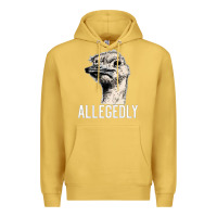 Antique Gold letterkenny allegedly ostrich funny Premium Hoodie - artisFamous