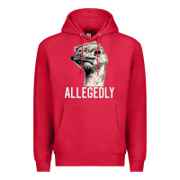 Cardinal letterkenny allegedly ostrich funny Premium Hoodie - artisFamous