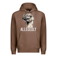 Chestnut letterkenny allegedly ostrich funny Premium Hoodie - artisFamous