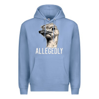 Colony Blue letterkenny allegedly ostrich funny Premium Hoodie - artisFamous