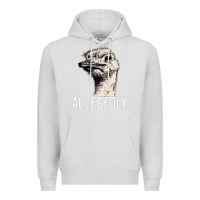 Dove Grey letterkenny allegedly ostrich funny Premium Hoodie - artisFamous