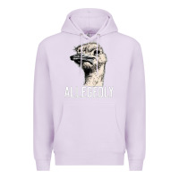 Lilac letterkenny allegedly ostrich funny Premium Hoodie - artisFamous