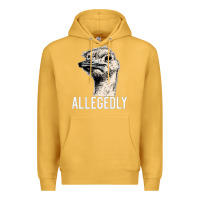 Mustard letterkenny allegedly ostrich funny Premium Hoodie - artisFamous
