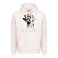 Pale Pink letterkenny allegedly ostrich funny Premium Hoodie - artisFamous