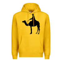 Lemon camel rider Premium Hoodie - artisFamous