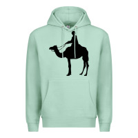 Seafoam camel rider Premium Hoodie - artisFamous