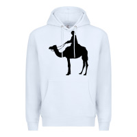 White camel rider Premium Hoodie - artisFamous