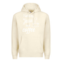 Sandshell Fueled by jesus and coffee Premium Hoodie - artisFamous