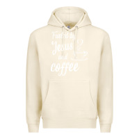 Tofu Fueled by jesus and coffee Premium Hoodie - artisFamous