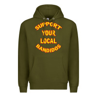 Army Green bandidos support your local texas Premium Hoodie - artisFamous