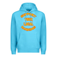 Ocean Blue bandidos support your local texas Premium Hoodie - artisFamous