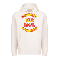 Pale Pink bandidos support your local texas Premium Hoodie - artisFamous