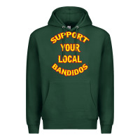 Sports Green bandidos support your local texas Premium Hoodie - artisFamous