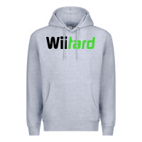 Heather Grey wii tard Premium Hoodie - artisFamous