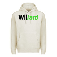 Oatmeal Heather wii tard Premium Hoodie - artisFamous