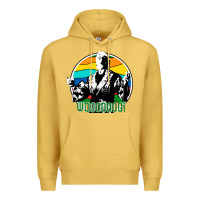 Antique Gold woooo ric flair Premium Hoodie - artisFamous