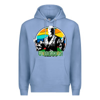 Colony Blue woooo ric flair Premium Hoodie - artisFamous
