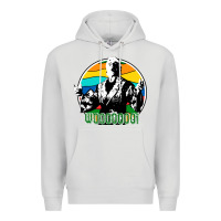 Dove Grey woooo ric flair Premium Hoodie - artisFamous