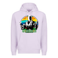 Lilac woooo ric flair Premium Hoodie - artisFamous