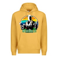 Mustard woooo ric flair Premium Hoodie - artisFamous