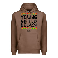 Chestnut young gifted and black african american men Premium Hoodie - artisFamous