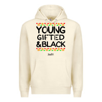 Sandshell young gifted and black african american men Premium Hoodie - artisFamous