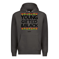 Smoke young gifted and black african american men Premium Hoodie - artisFamous