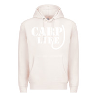 Pale Pink carp life funny fish fishing Premium Hoodie - artisFamous