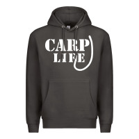Smoke carp life funny fish fishing Premium Hoodie - artisFamous