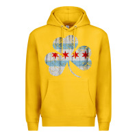 Lemon irish chicago flag shamrock Premium Hoodie - artisFamous