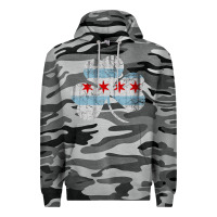 Slate Camo irish chicago flag shamrock Premium Hoodie - artisFamous