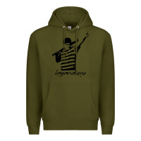 Army Green legendary hambino Premium Hoodie - artisFamous