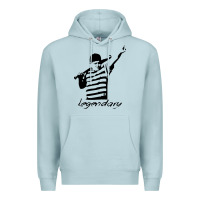 Blue Mist legendary hambino Premium Hoodie - artisFamous