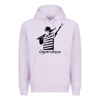 Lilac legendary hambino Premium Hoodie - artisFamous