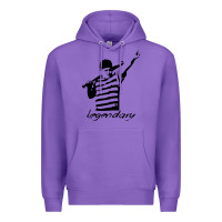 Purple legendary hambino Premium Hoodie - artisFamous