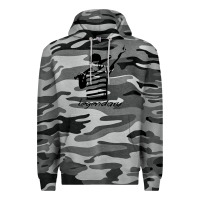 Slate Camo legendary hambino Premium Hoodie - artisFamous